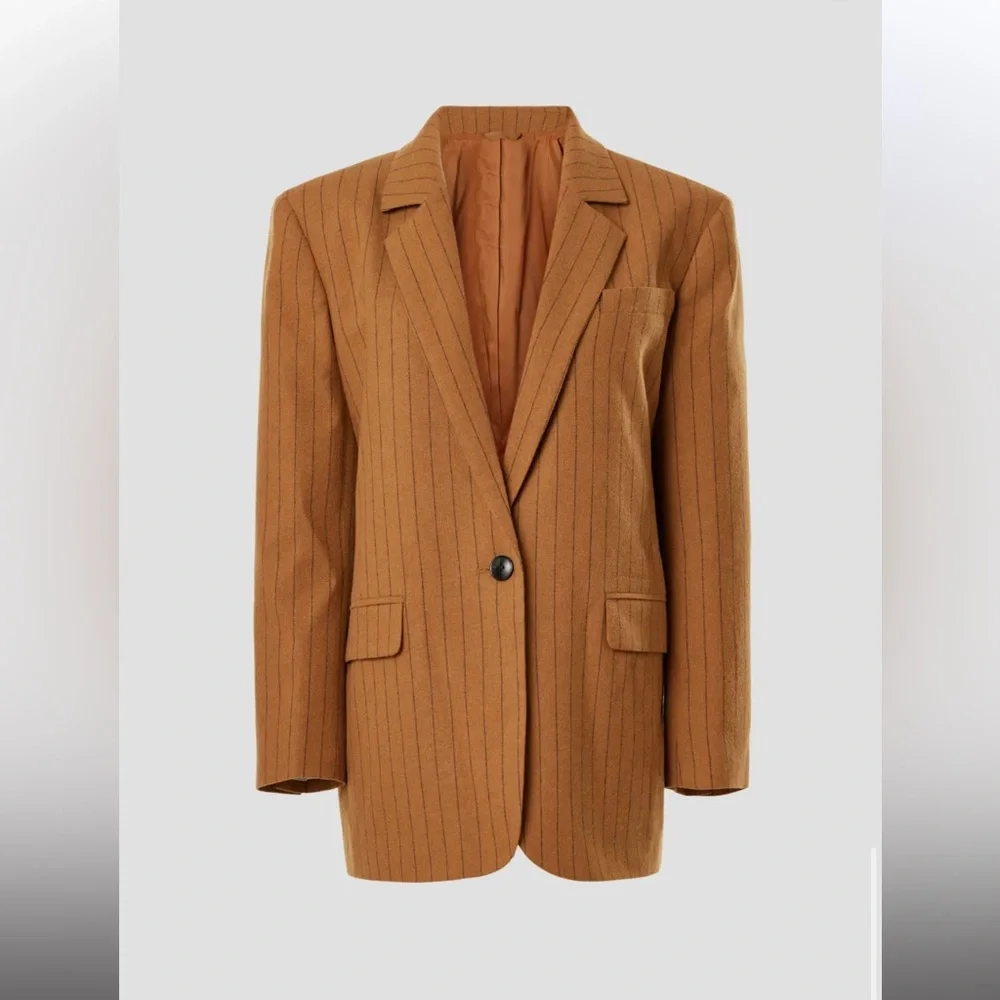 Madewell Oversized Blazer in Pinstripe - Picture 5 of 5
